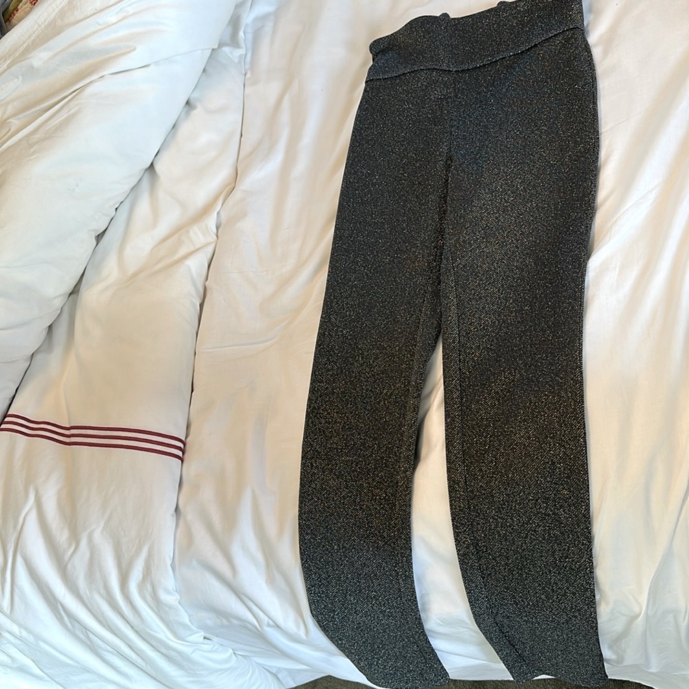 Black/gray sparkly leggings from Tucker + Tate
